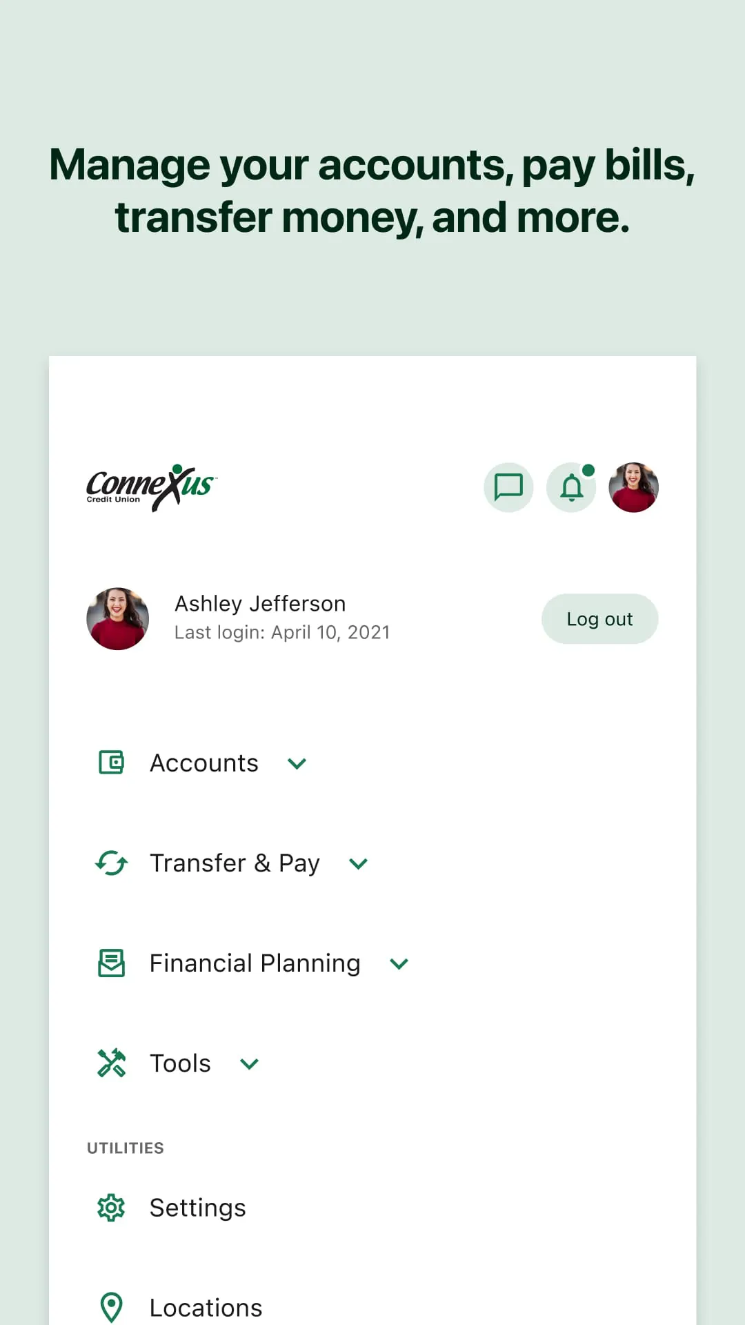 Connexus CU Mobile App