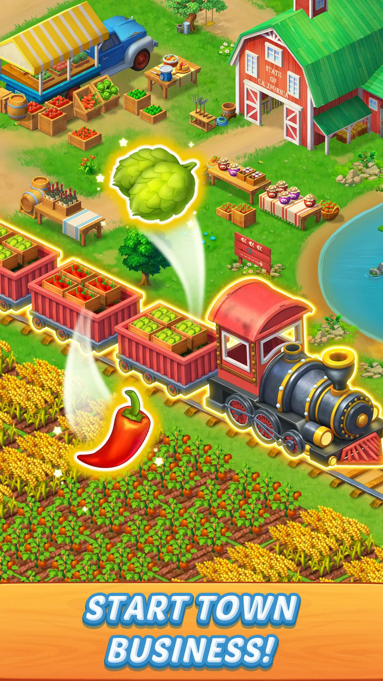 Solitaire Farm Adventure Games