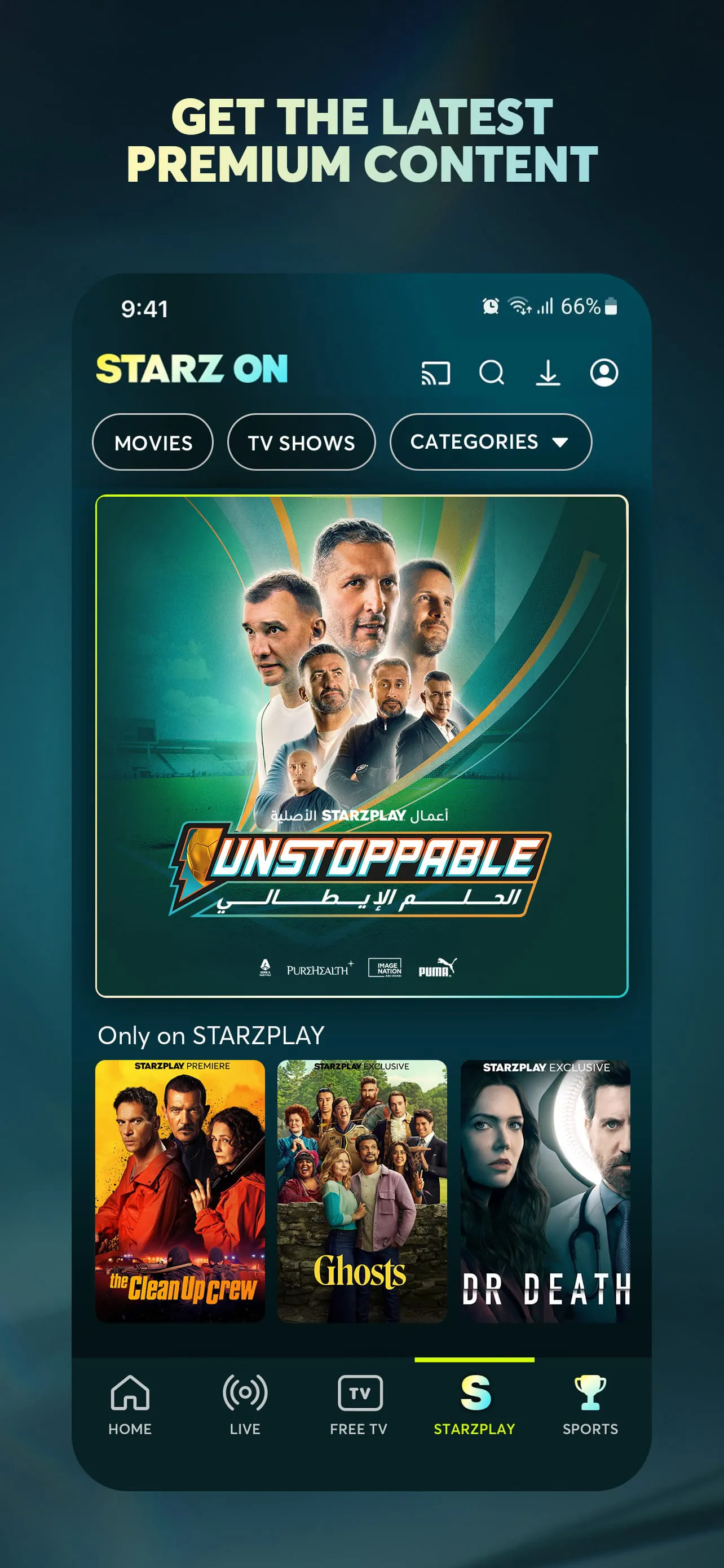 STARZ ON