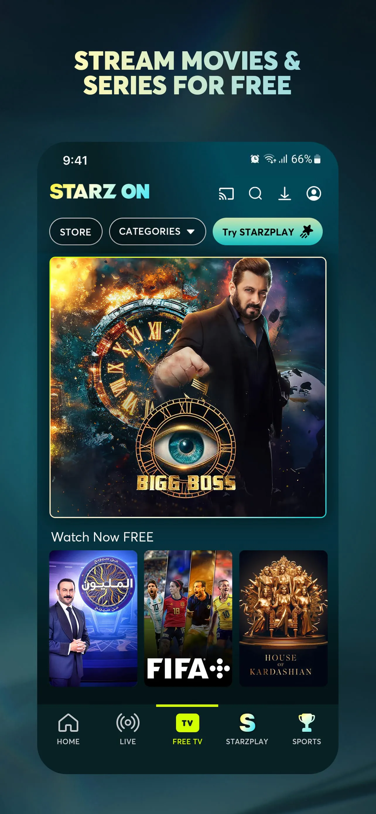 STARZ ON
