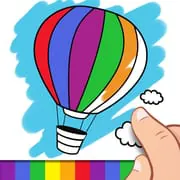 Finger Paint Coloring Book