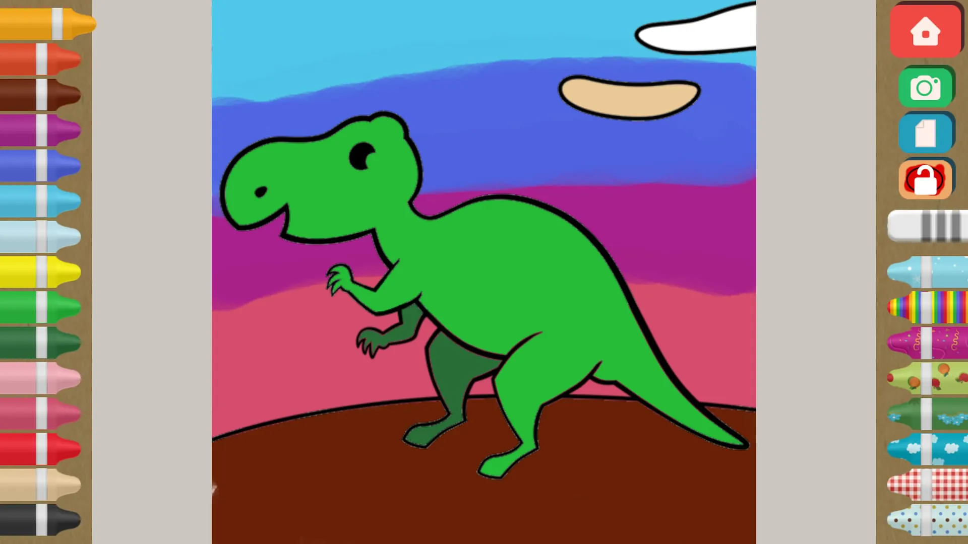 Finger Paint Coloring Book