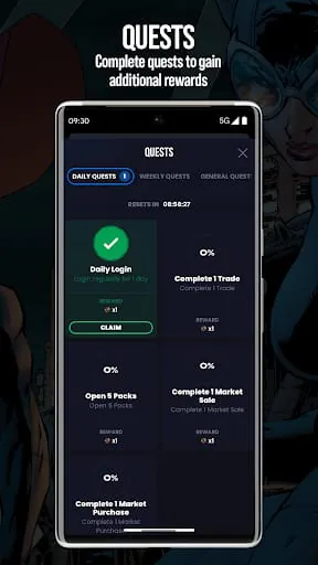 DC cards by Hro