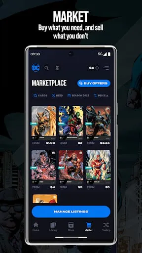 DC cards by Hro