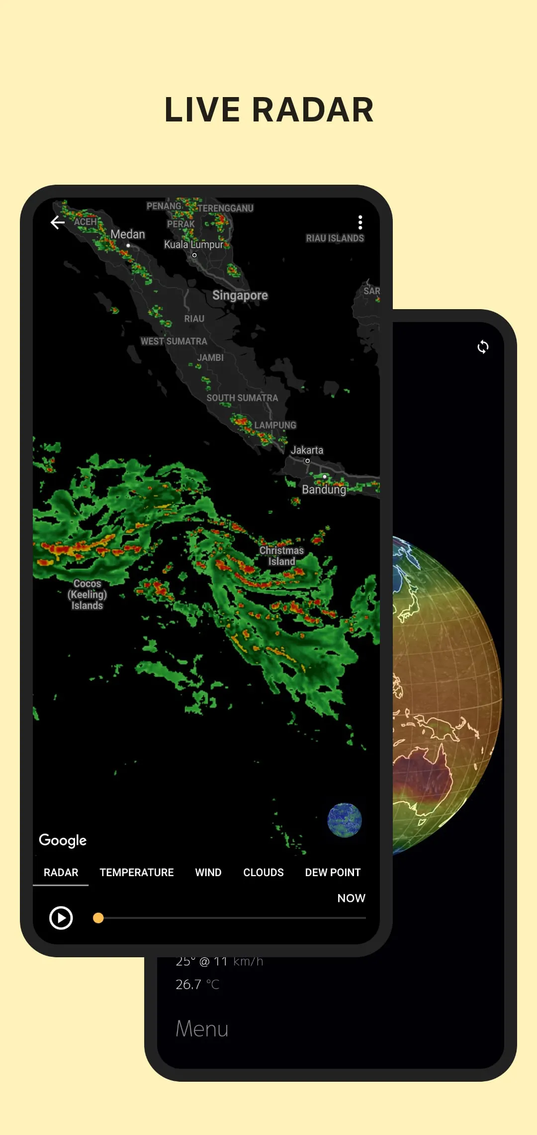 Today Weather:Data by NOAA/NWS