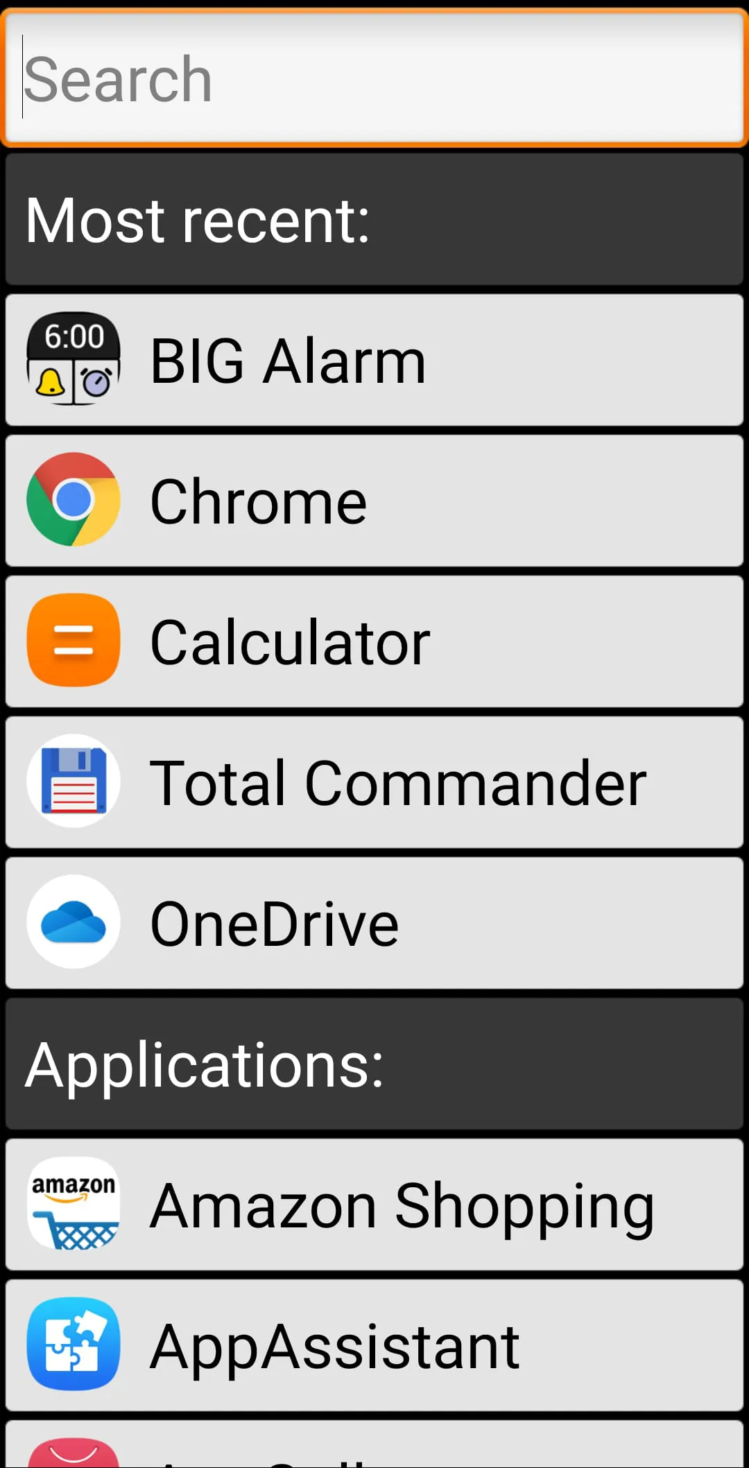 BIG Launcher