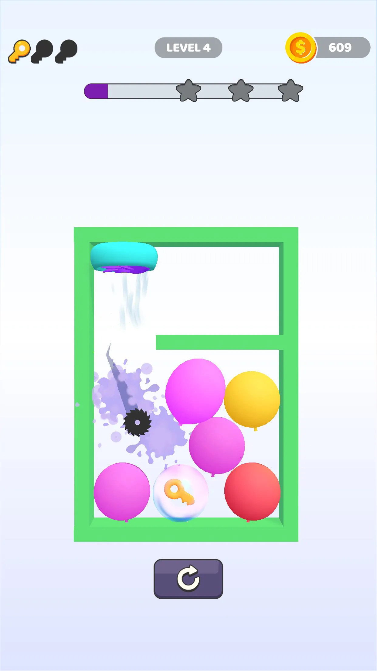 Bounce and pop - Puff Balloon