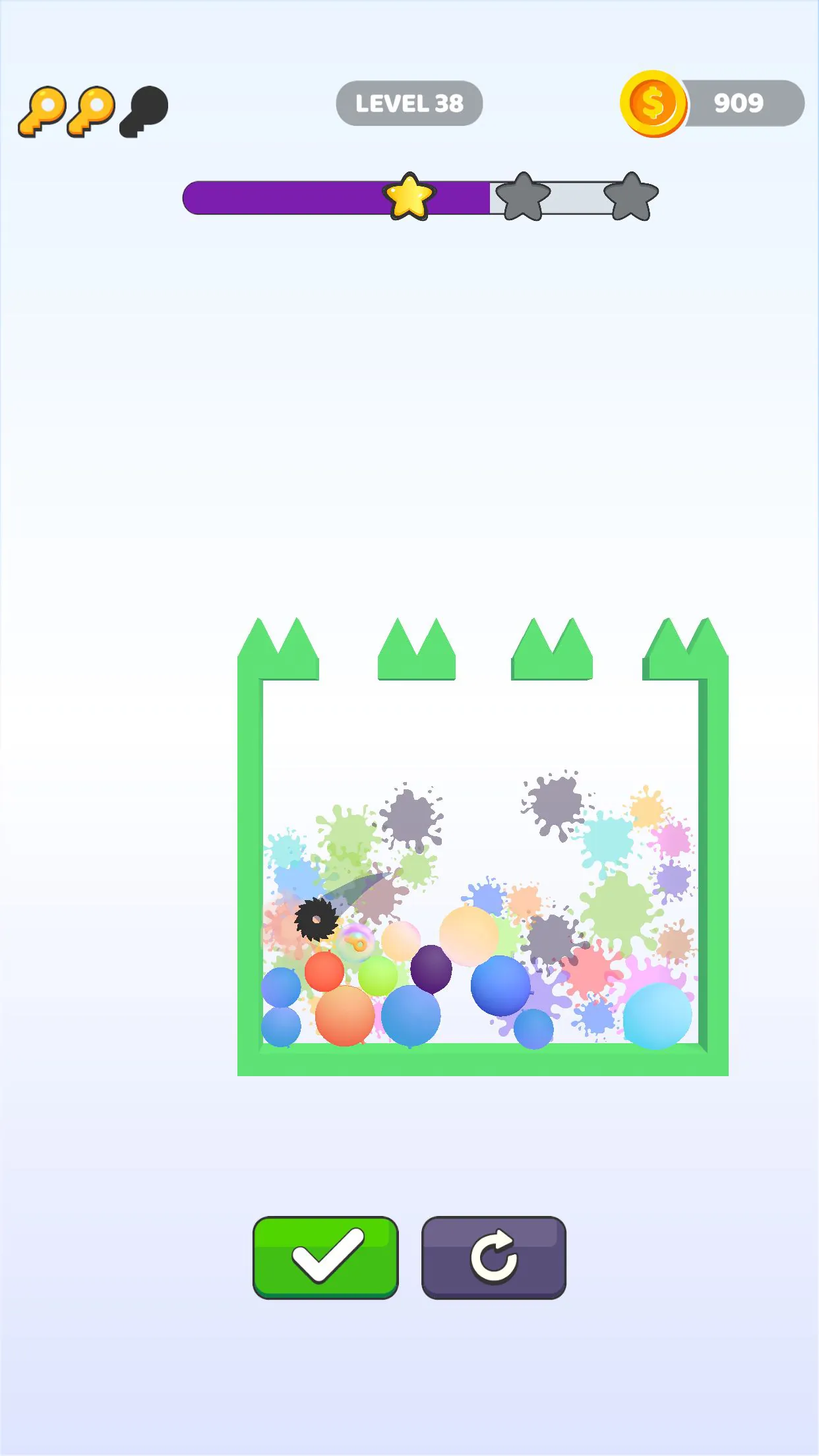Bounce and pop - Puff Balloon
