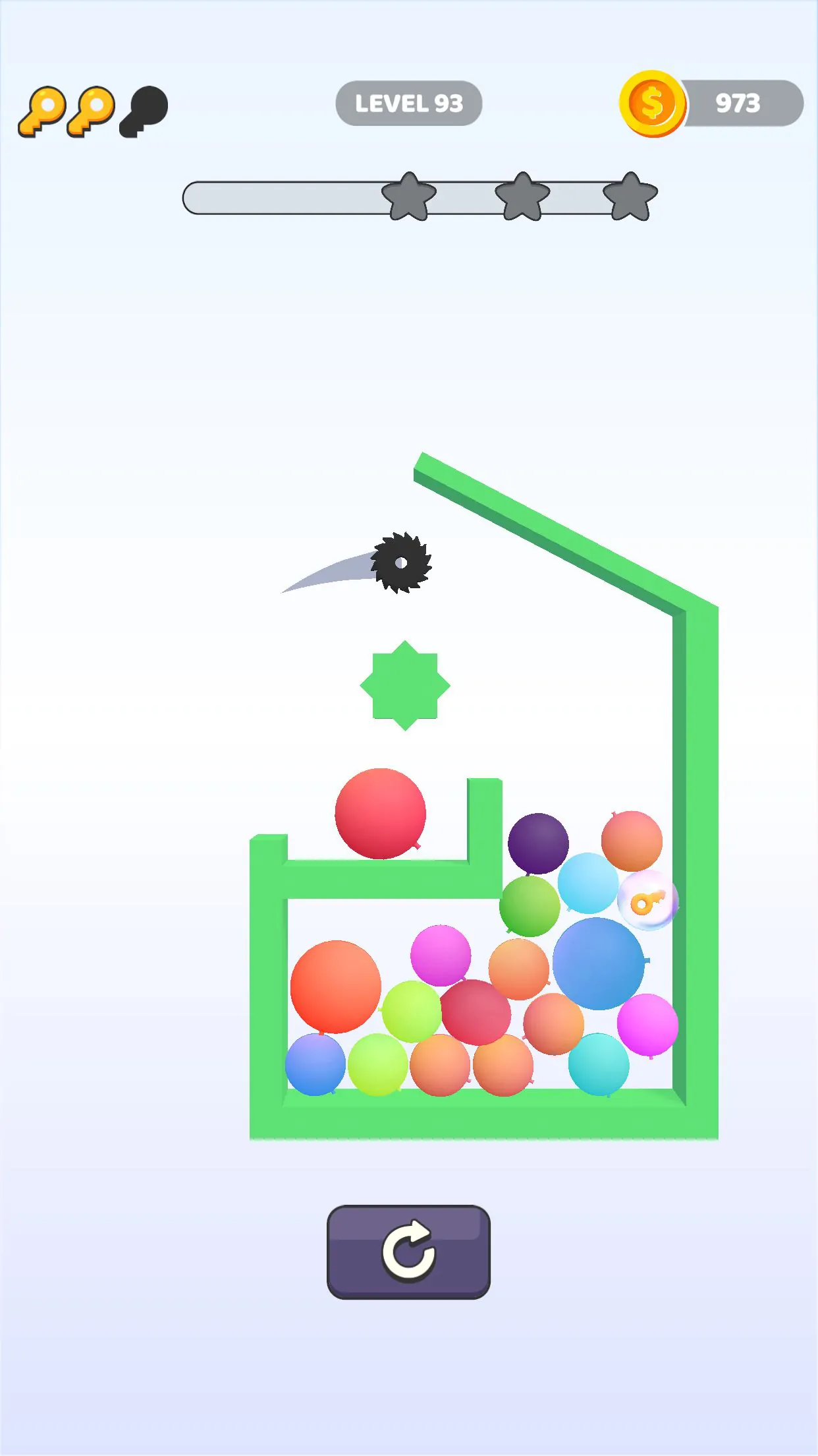 Bounce and pop - Puff Balloon
