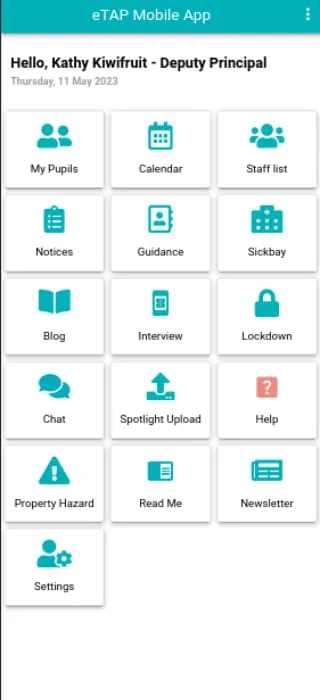 eTAP App
