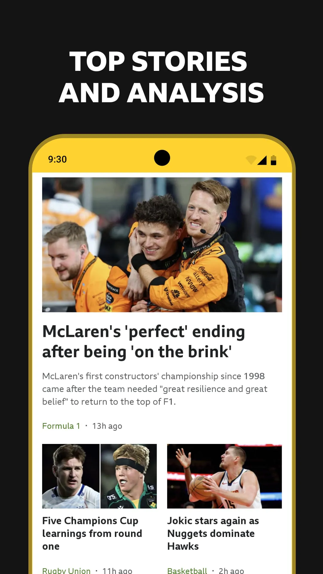 BBC Sport - News & Live Scores