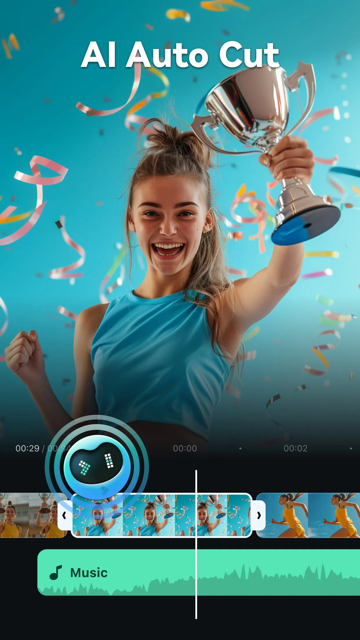 Filmora：AI Video Editor, Maker