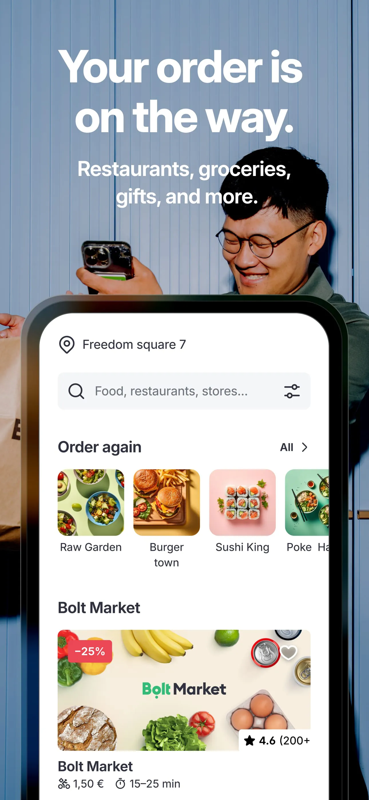 Bolt Food: Delivery & Takeaway