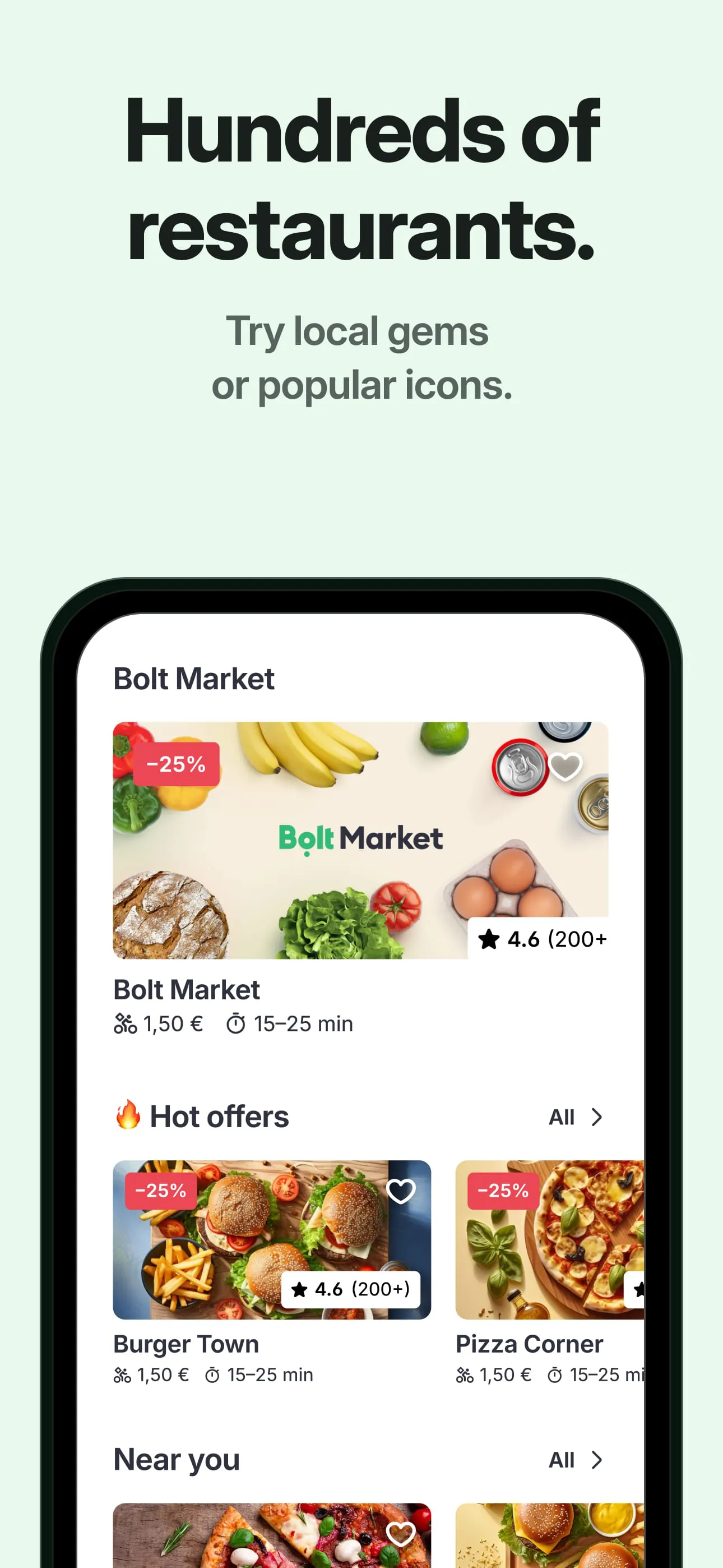 Bolt Food: Delivery & Takeaway
