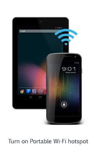 Portable Wi-Fi hotspot
