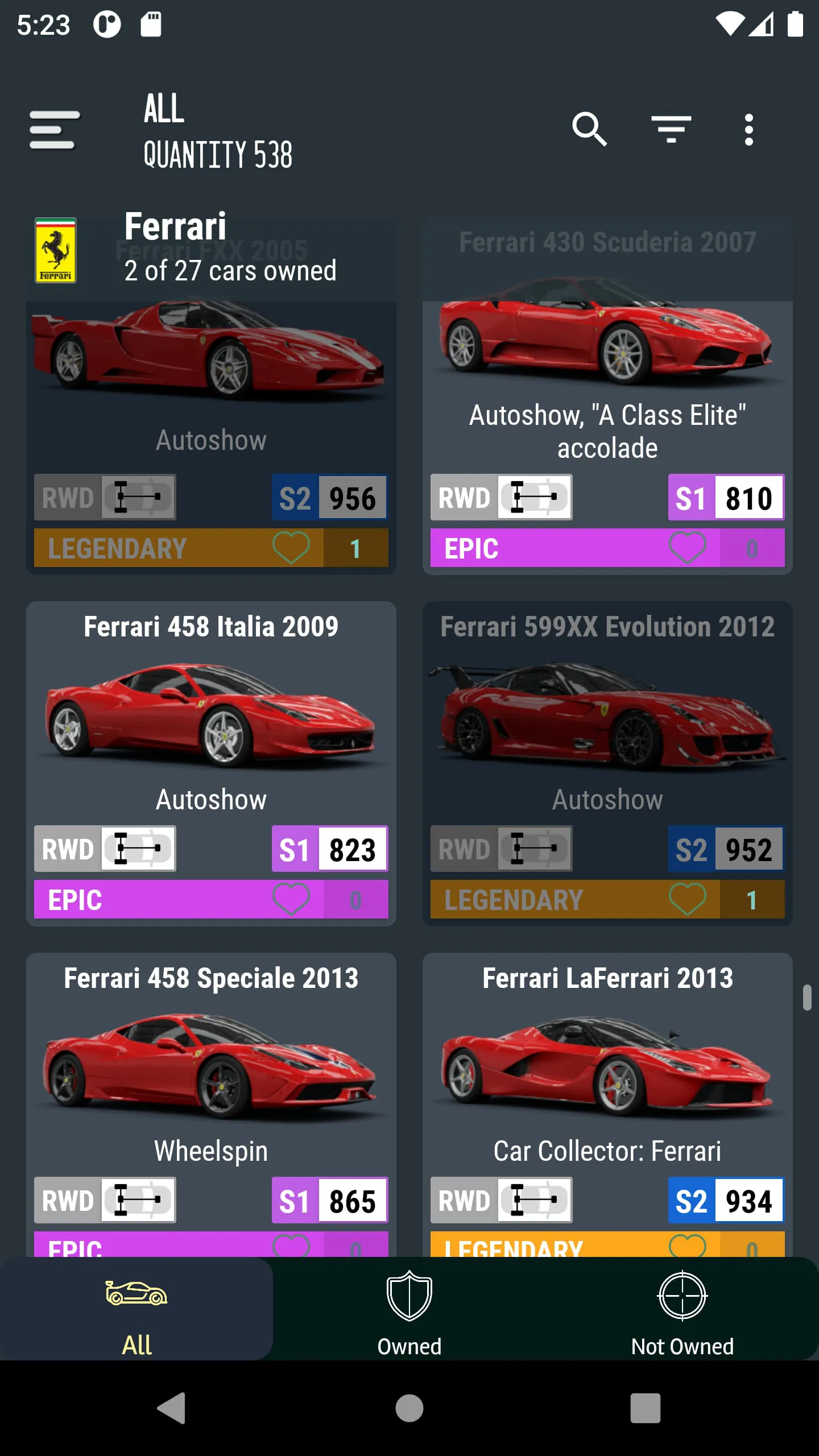 Car Tracker for ForzaHorizon5
