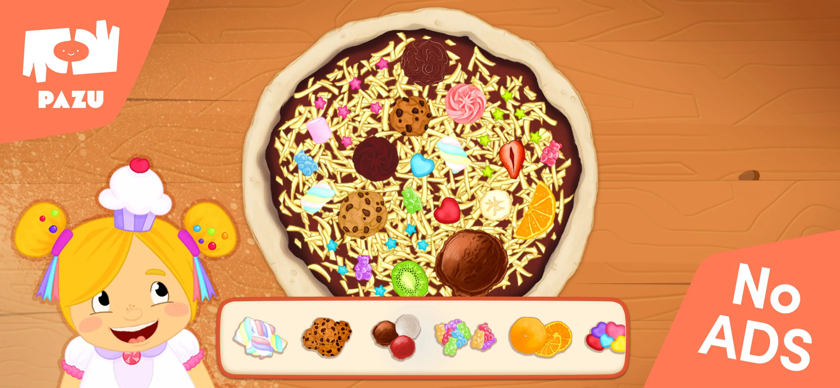 Pizza maker cooking games