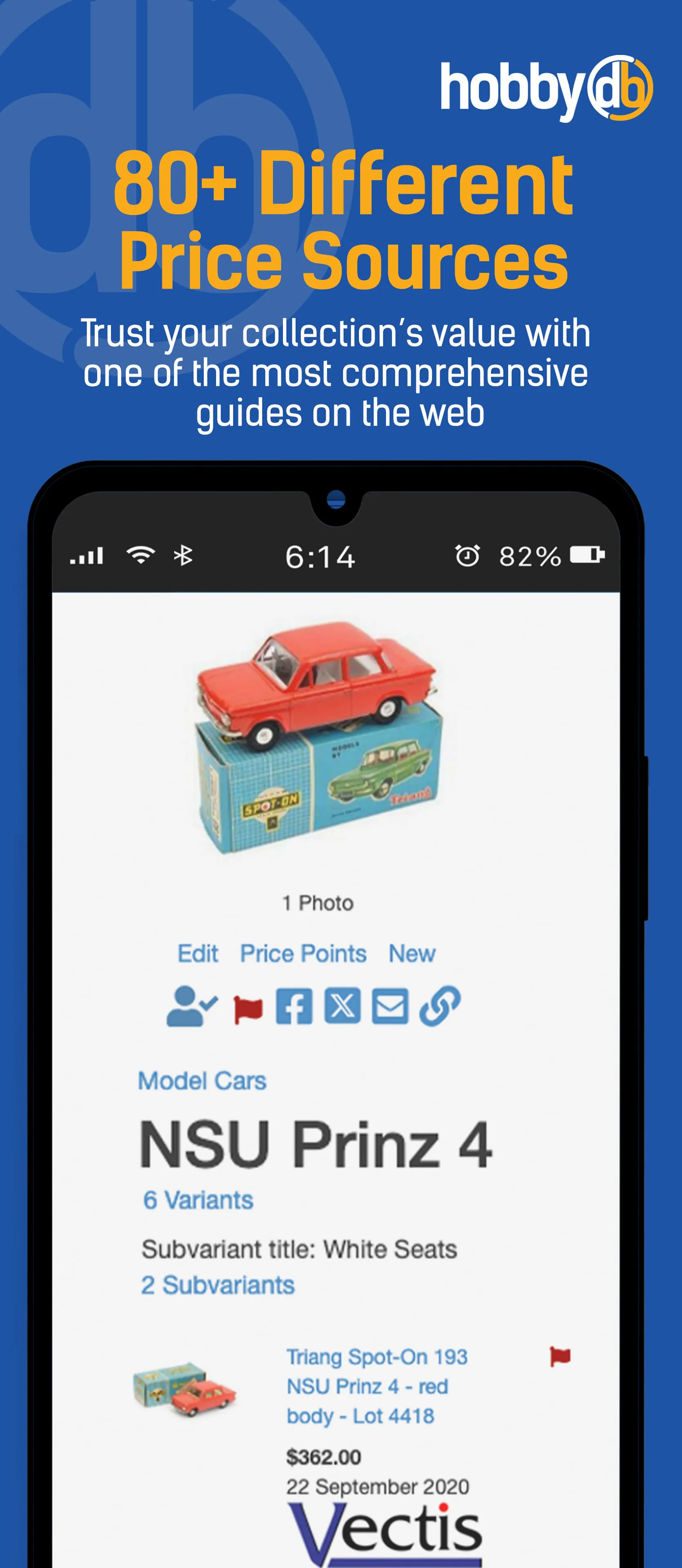 hobbyDB Vision