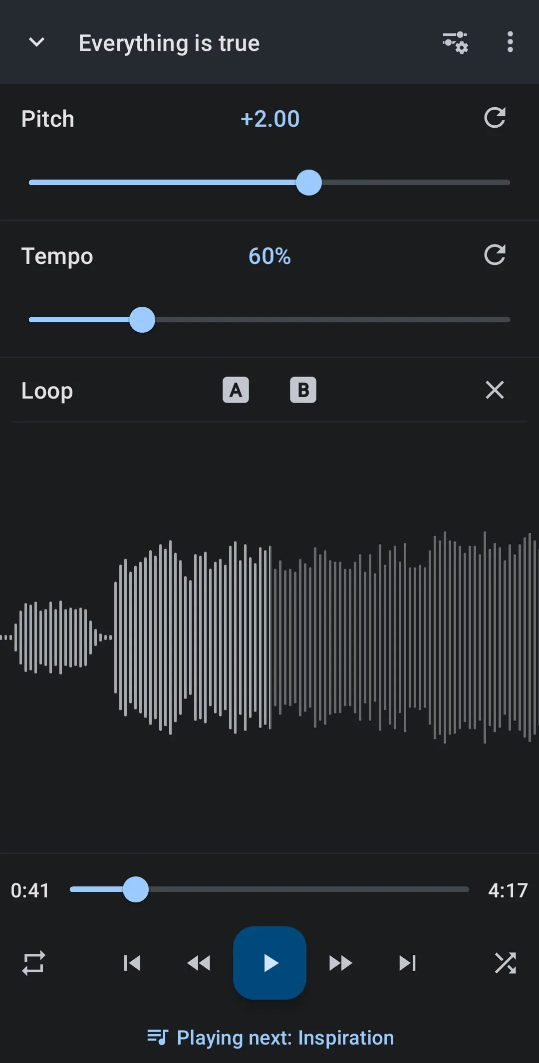 Music Speed Changer