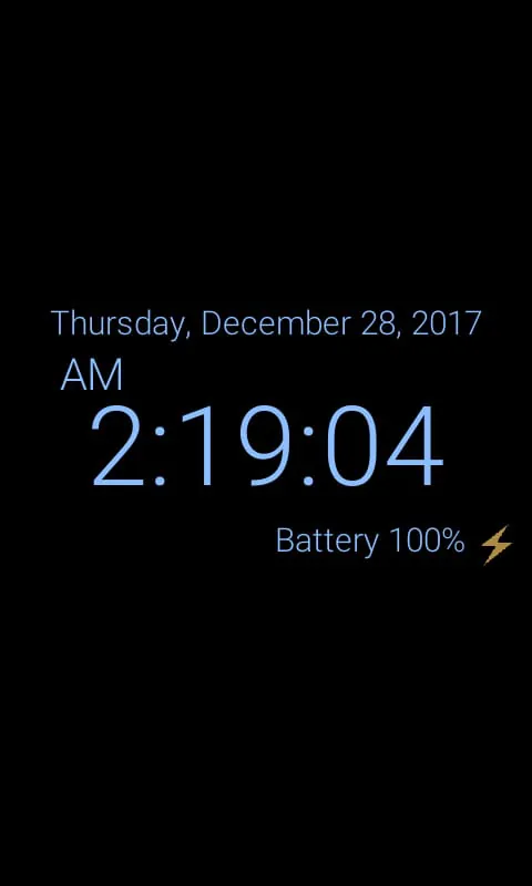 Speaking Alarm Clock