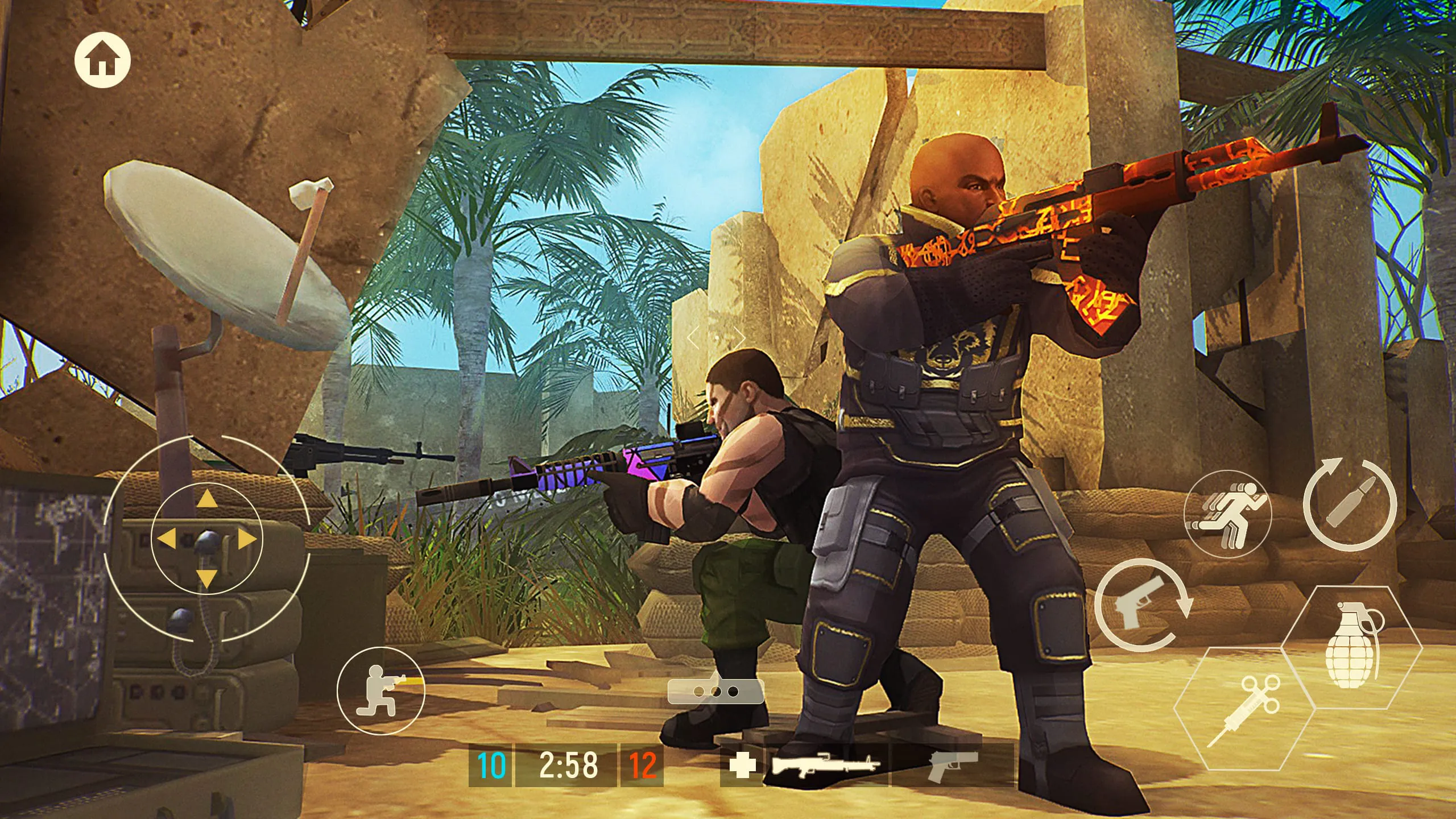 Tacticool: Tactical fire games