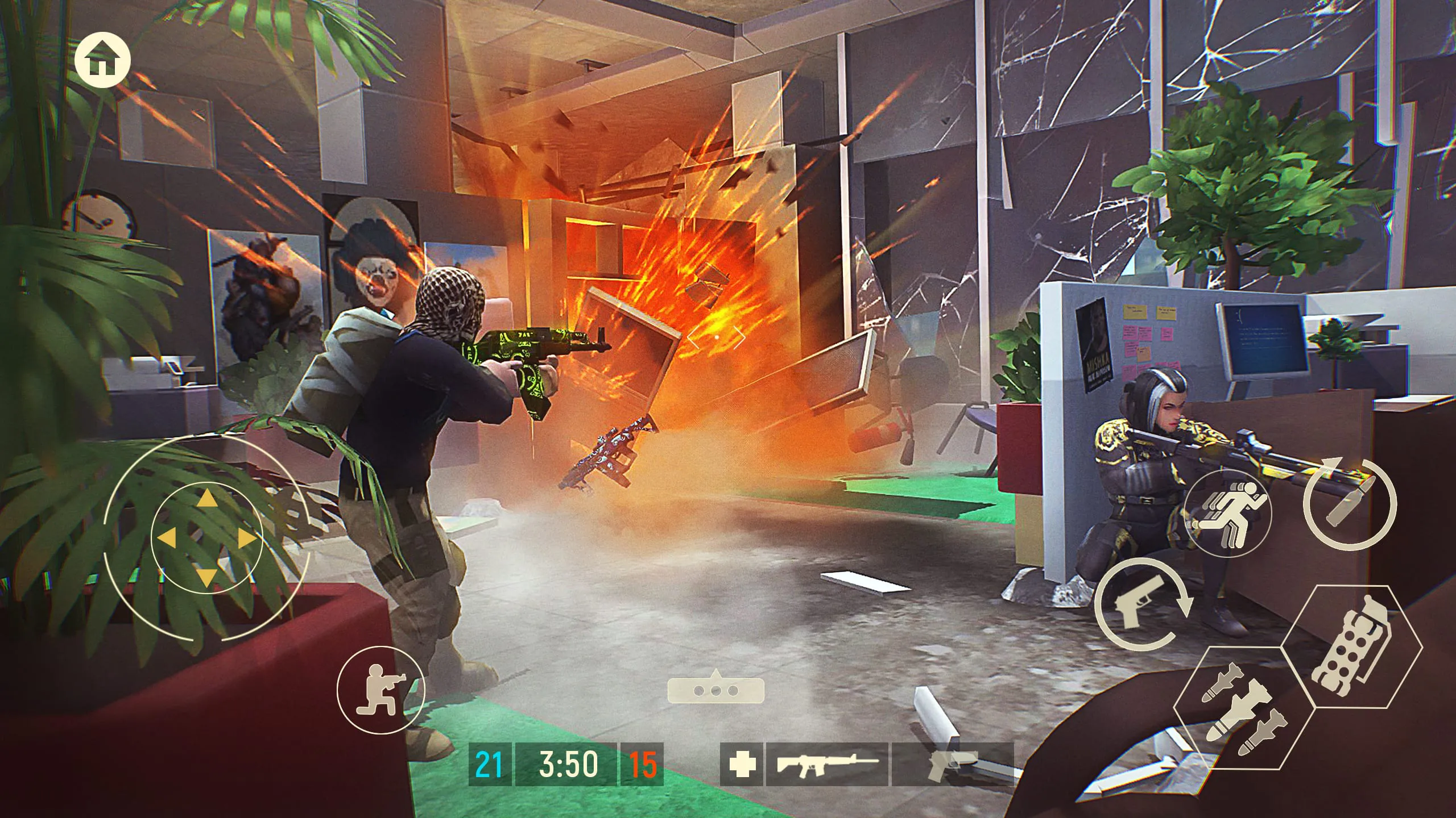 Tacticool: Tactical fire games