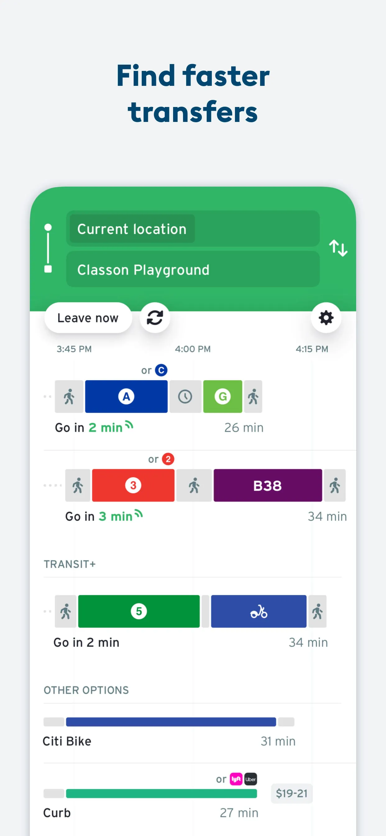 Transit • Subway & Bus Times