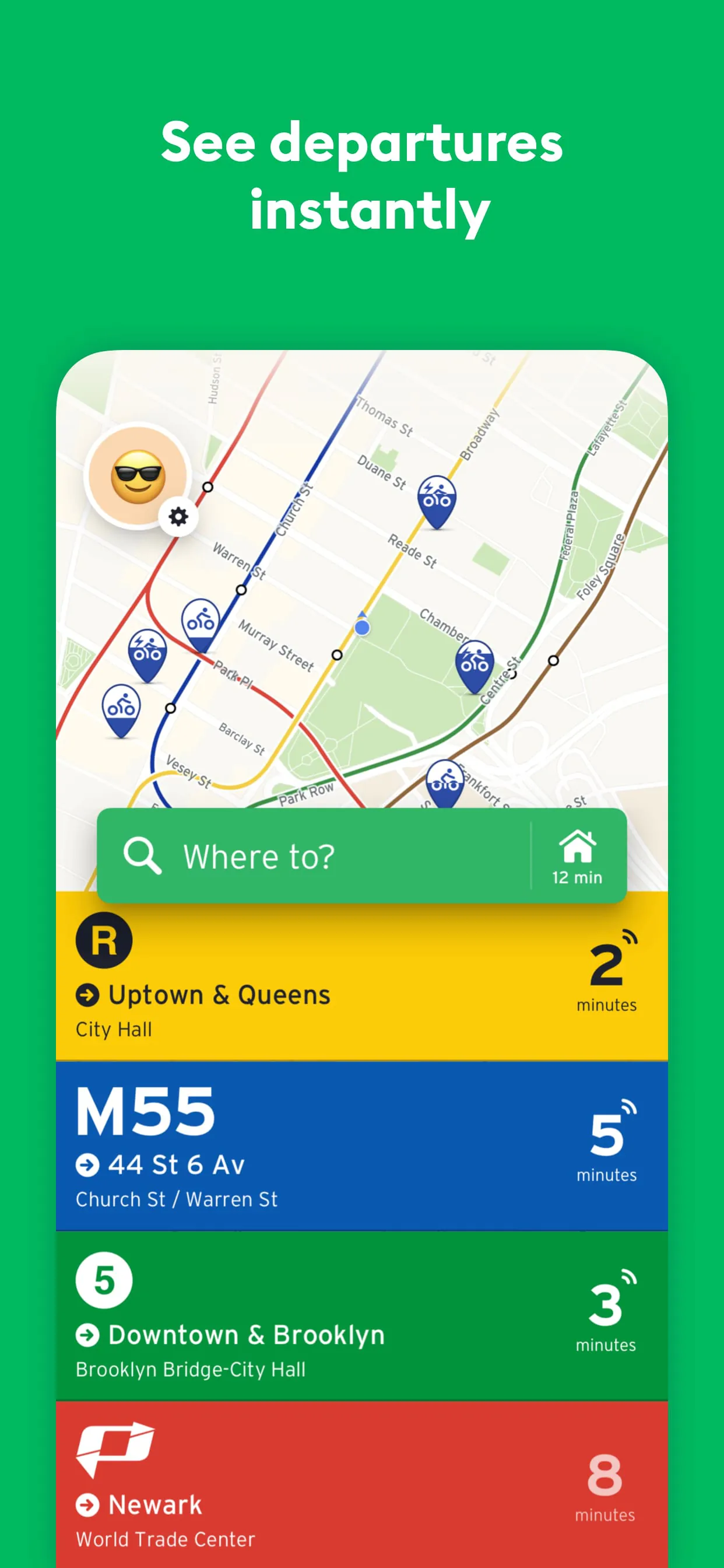 Transit • Subway & Bus Times
