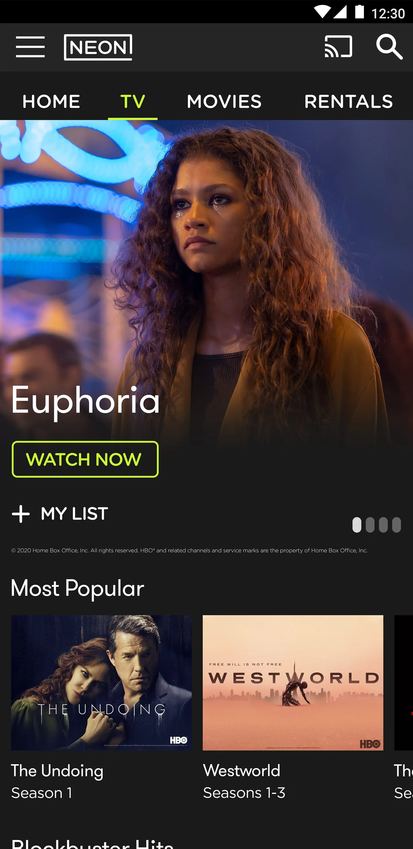 Neon NZ - Android TV
