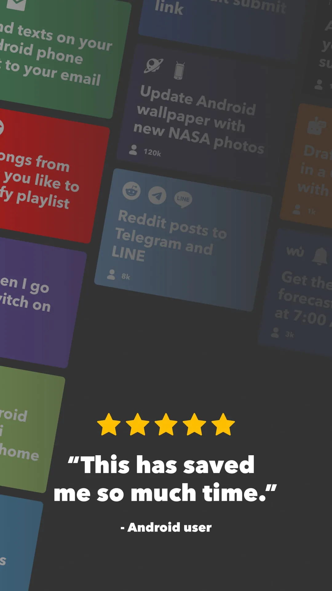 IFTTT - Automate work and home