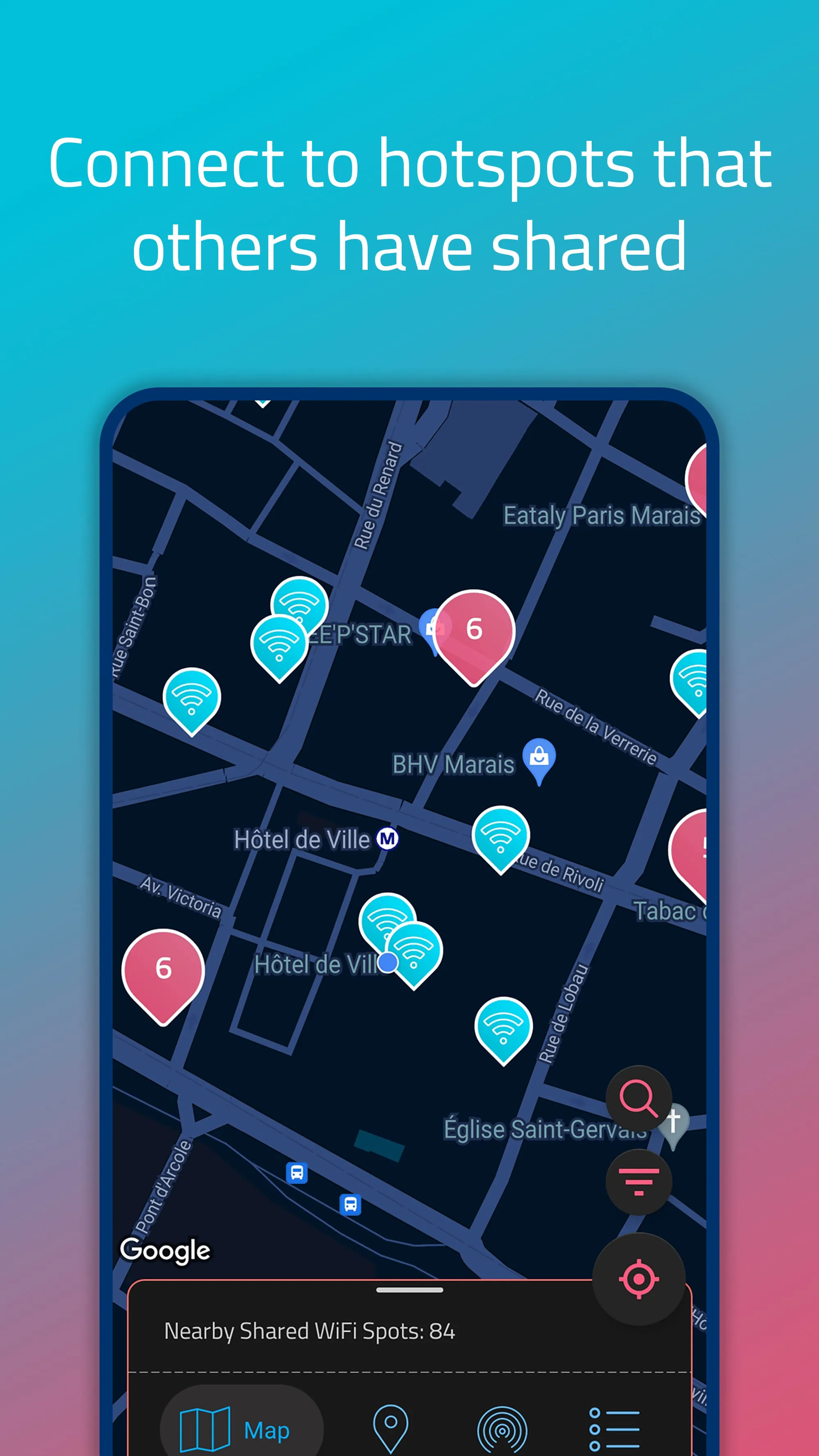 WiFi Warden: Map & DNS