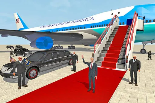US President Heli Limo Driver