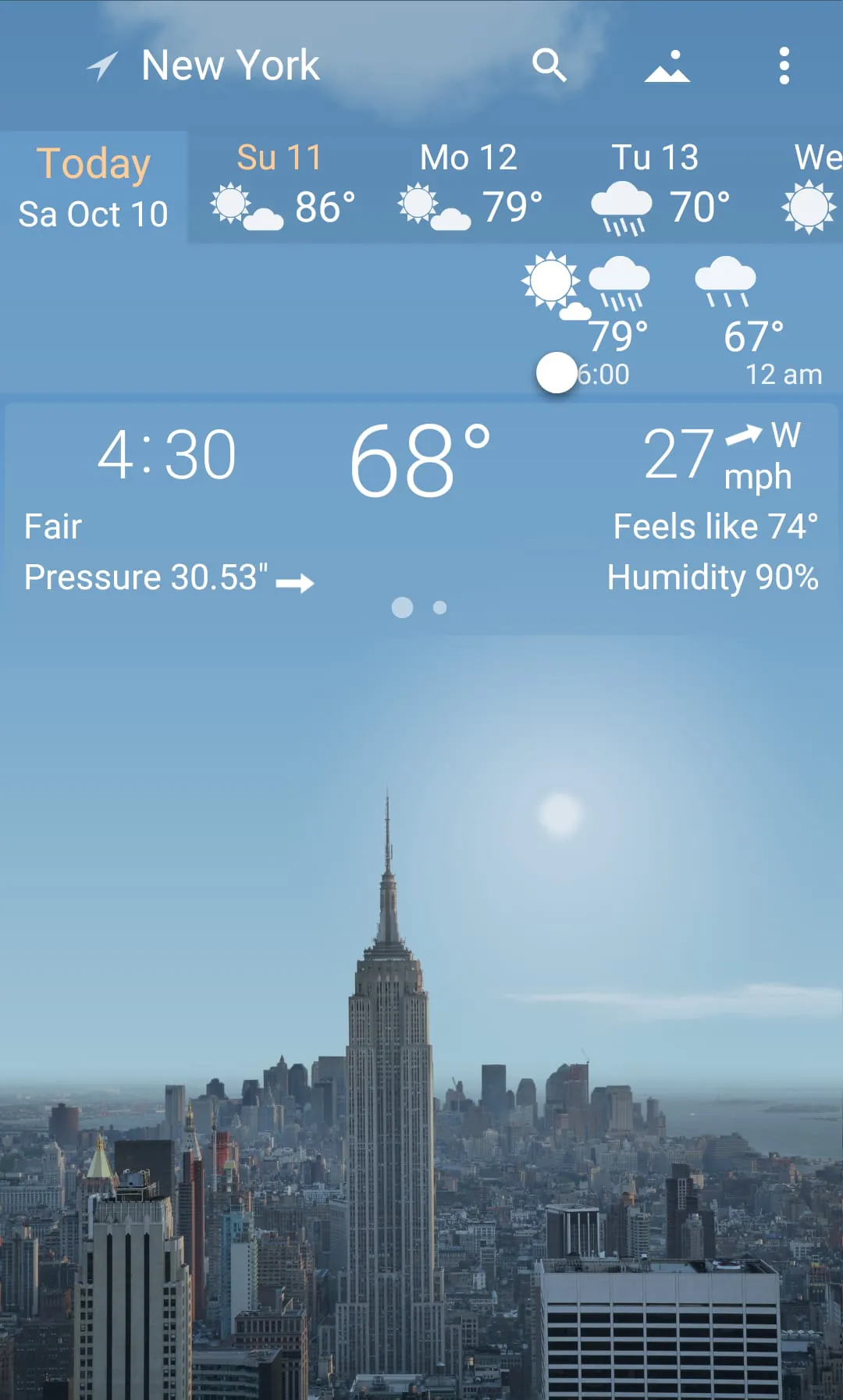 YoWindow Weather and wallpaper