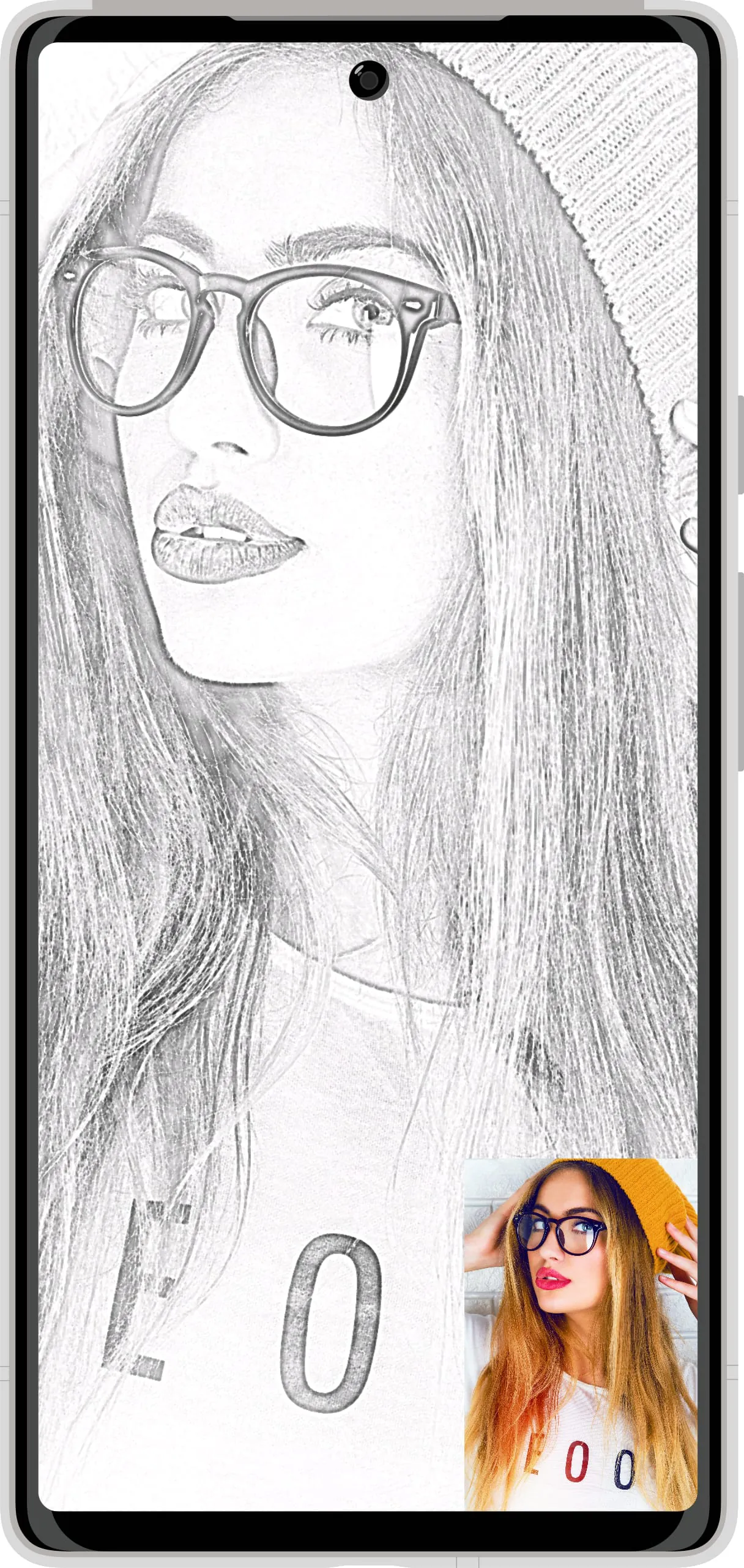 Pencil Photo Sketch : Drawing