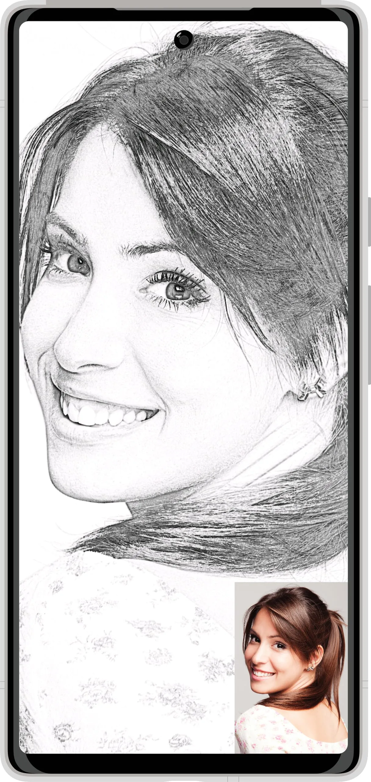 Pencil Photo Sketch : Drawing