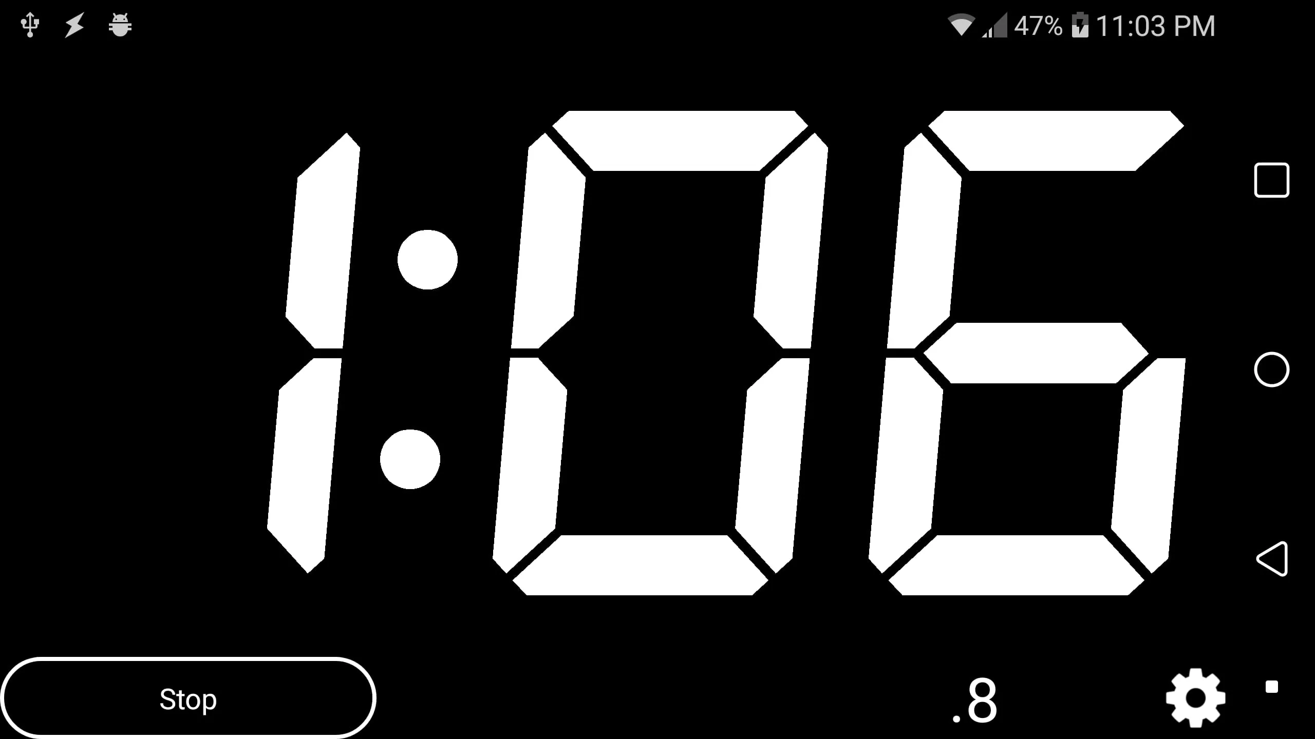 Giant Stopwatch