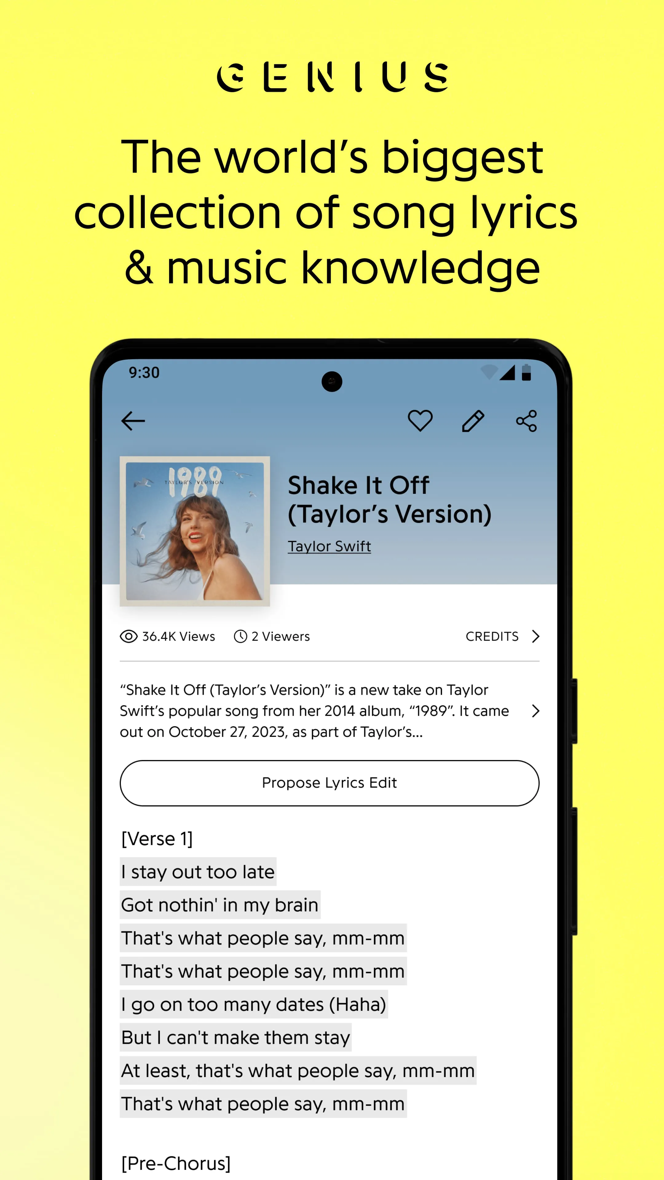 Genius — Song Lyrics Finder