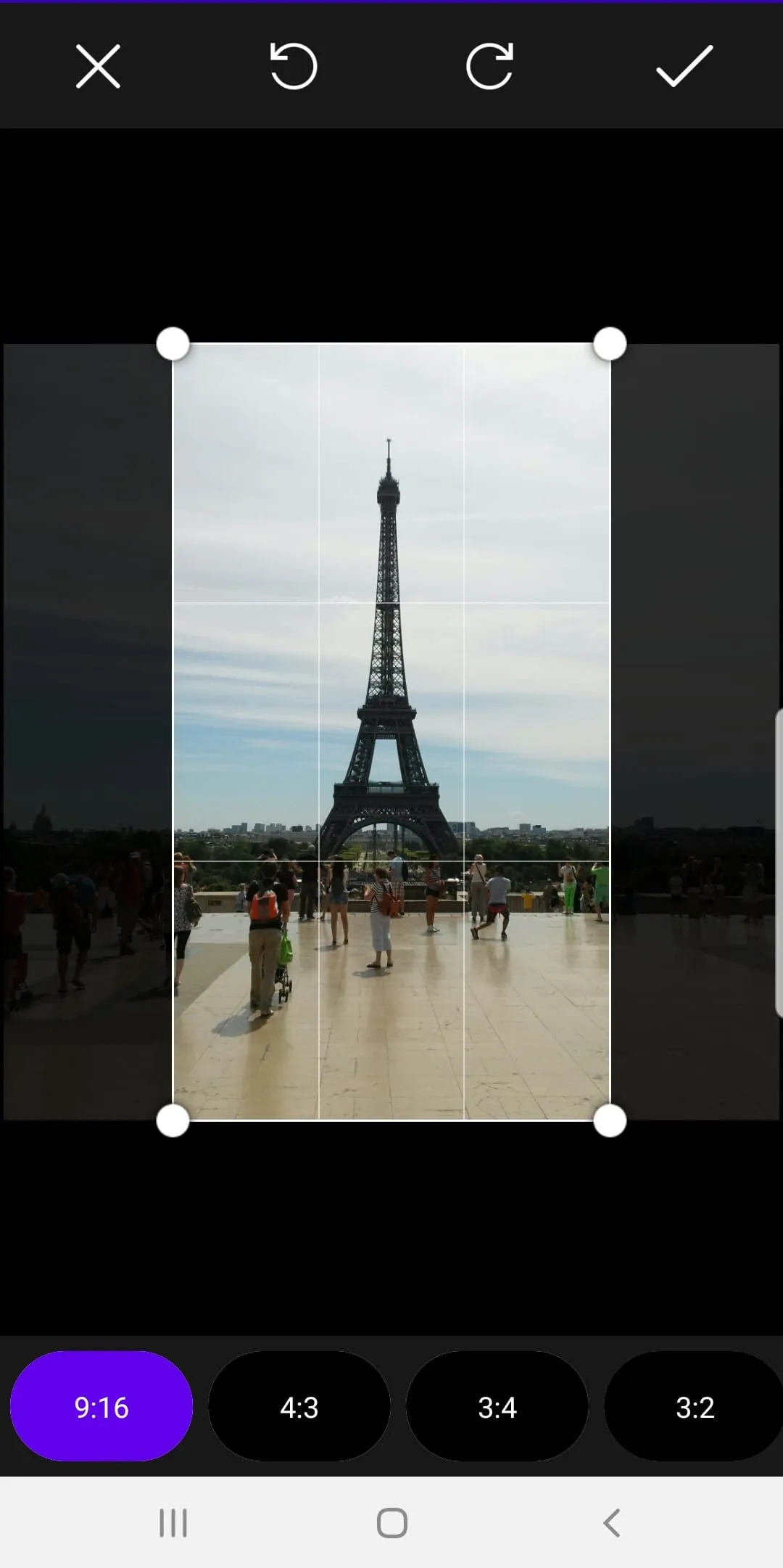 Crop Image - Photo Editor App
