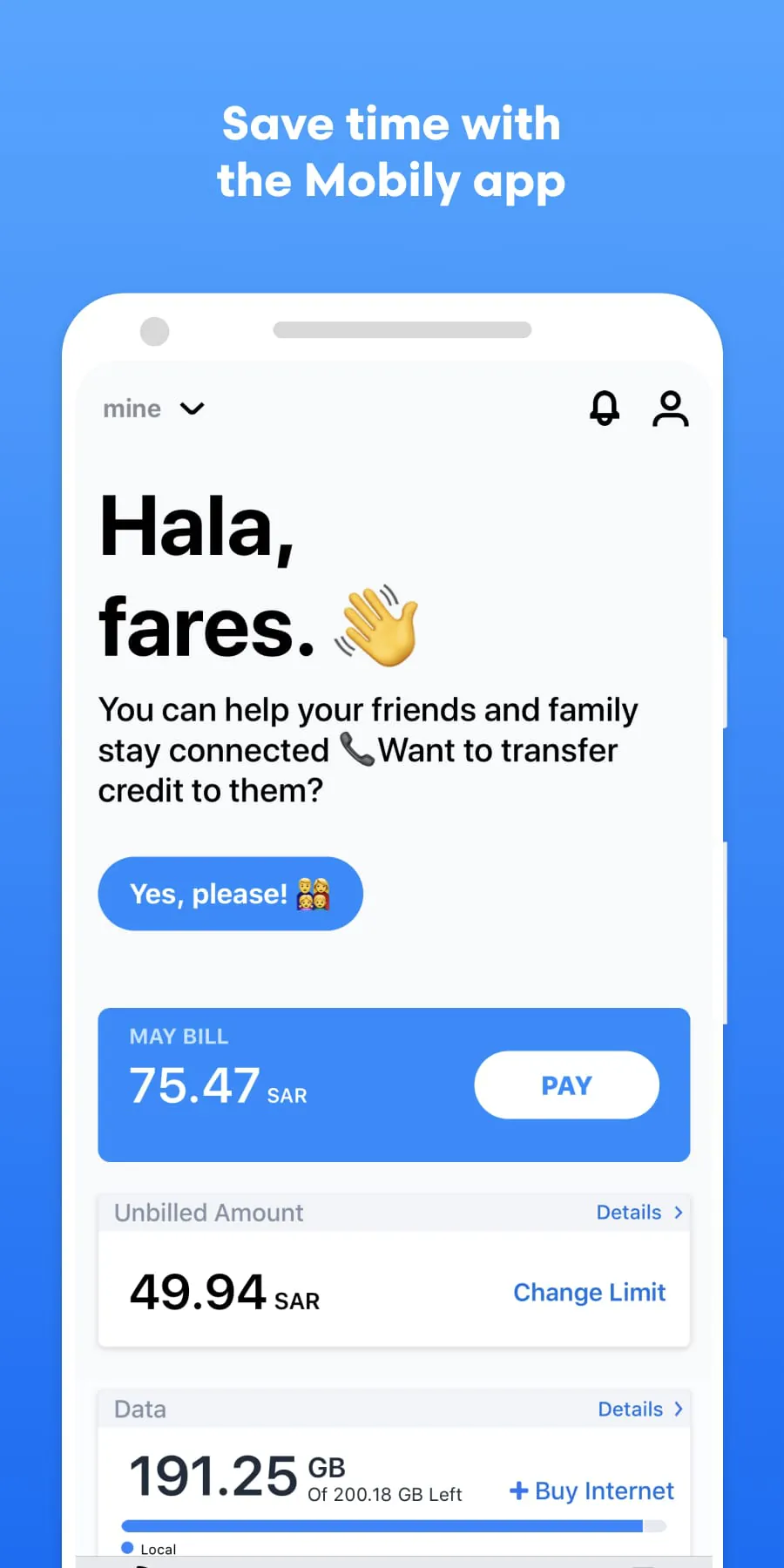 Mobily App