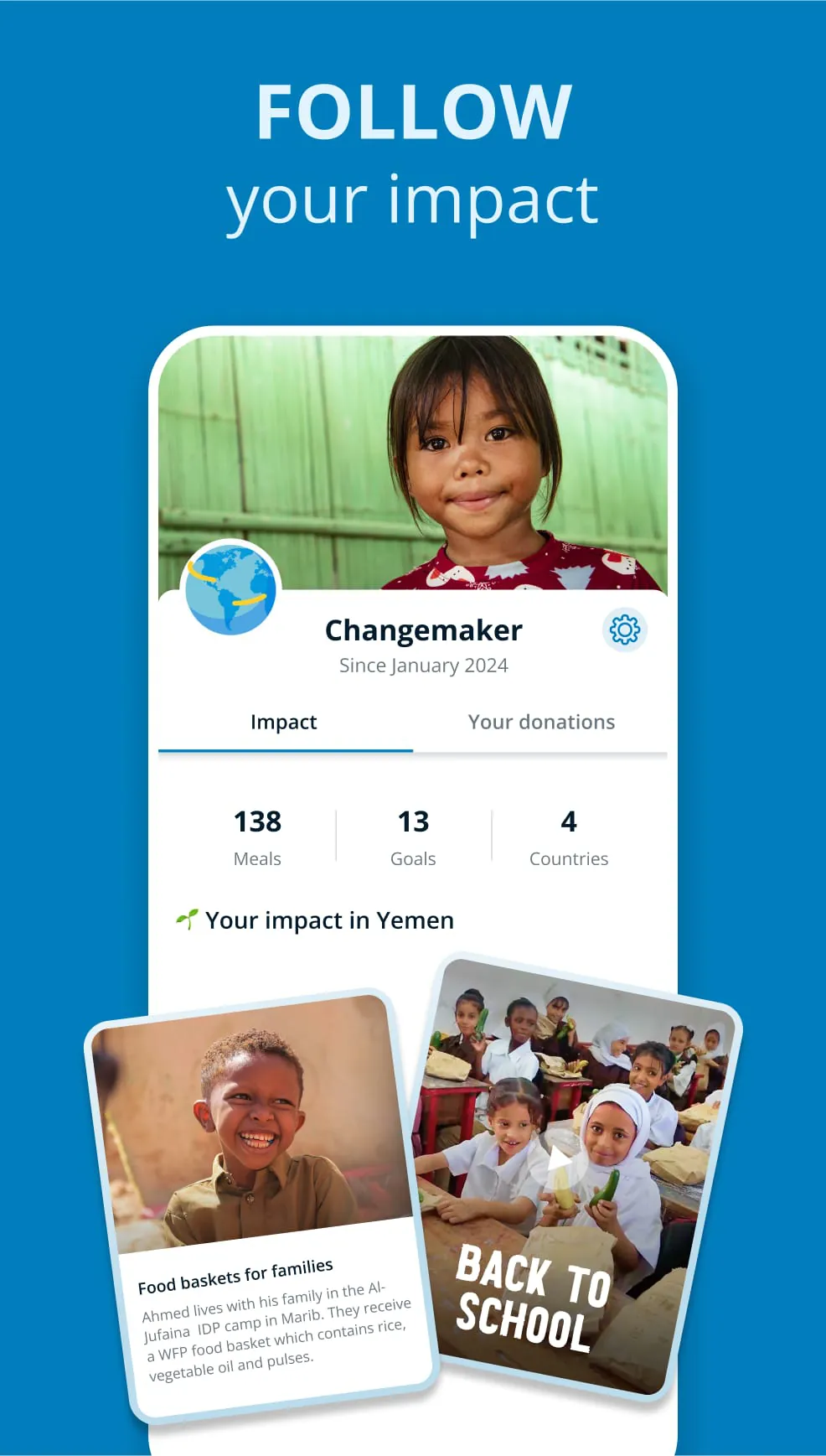 ShareTheMeal: Charity Donate
