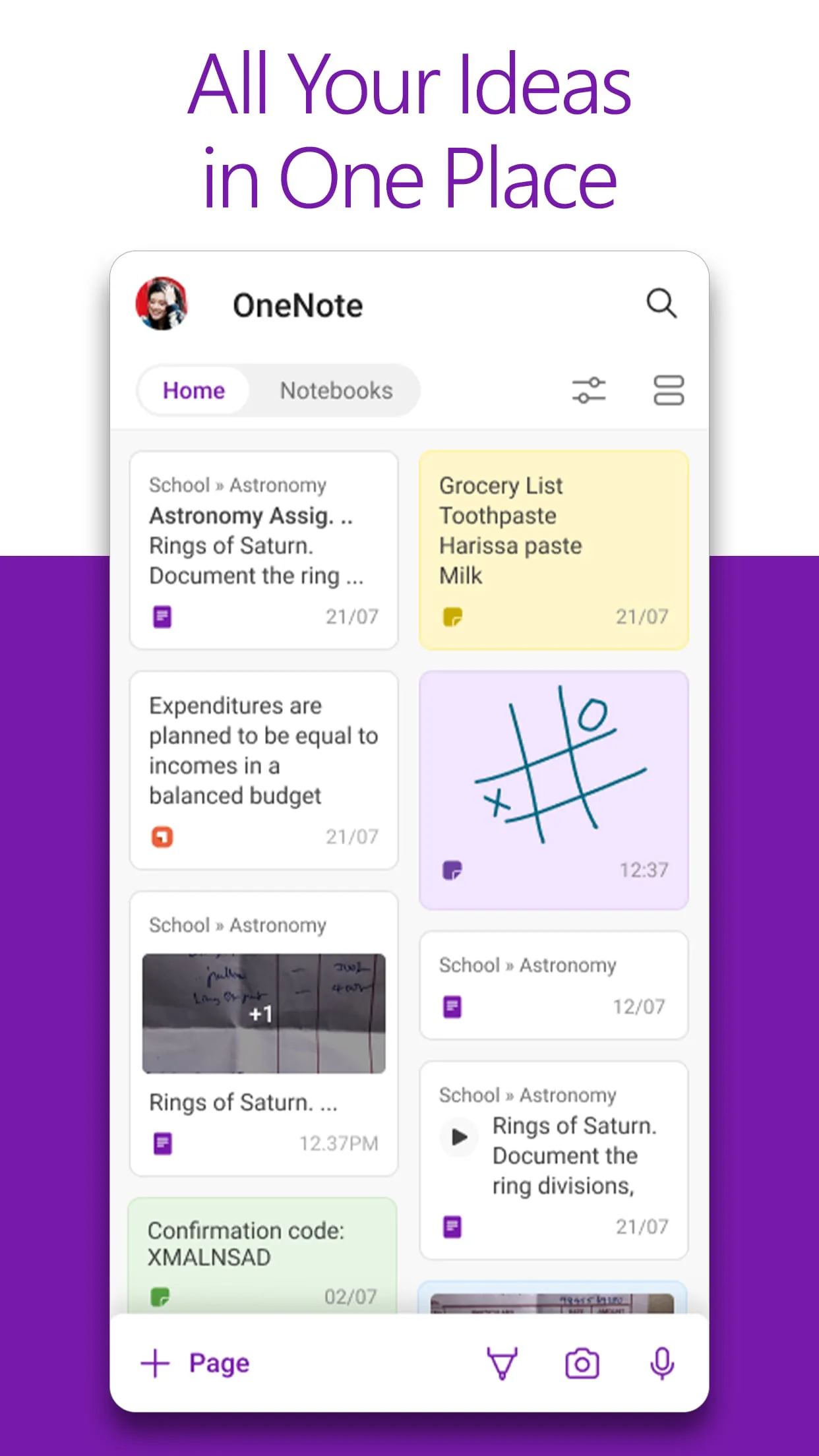 Microsoft OneNote: Save Notes