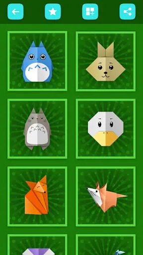 Origami for kids: easy schemes