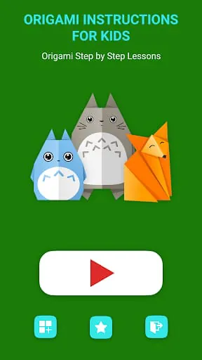 Origami for kids: easy schemes