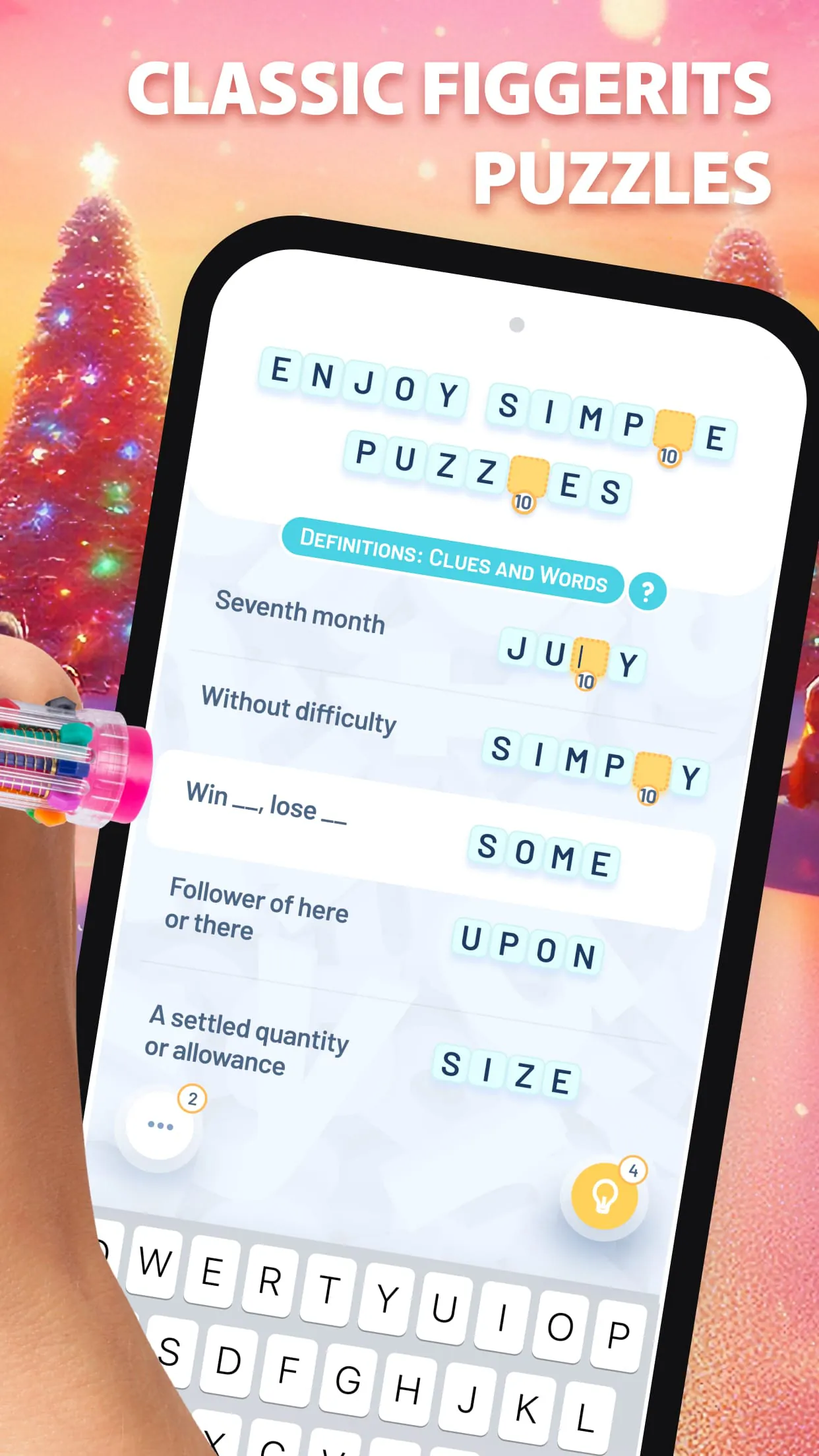Crostic Crossword-Word Puzzles