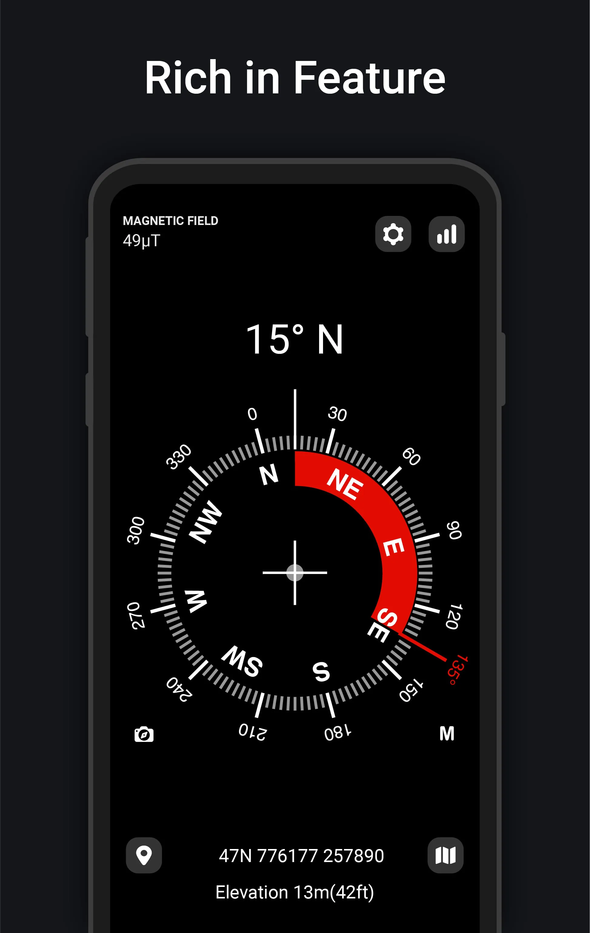 Compass : Digital Compass