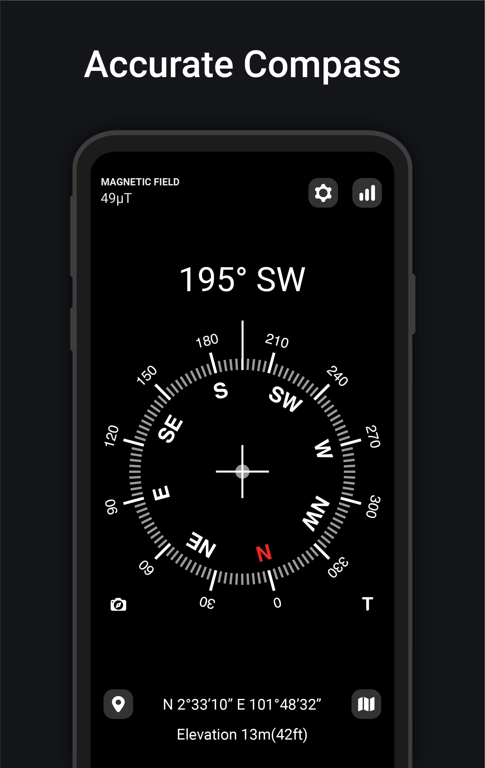 Compass : Digital Compass