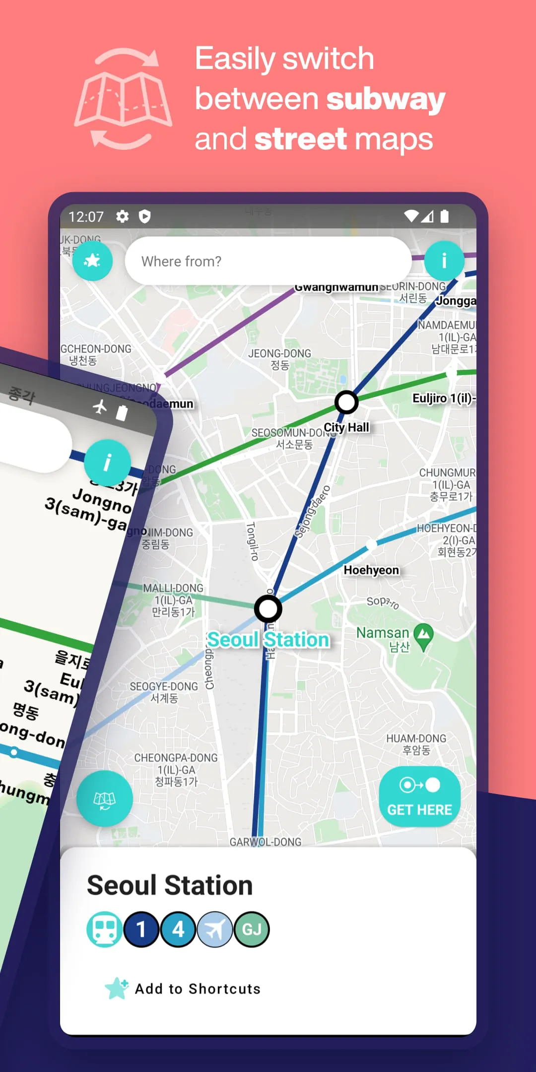Seoul Metro Subway Map