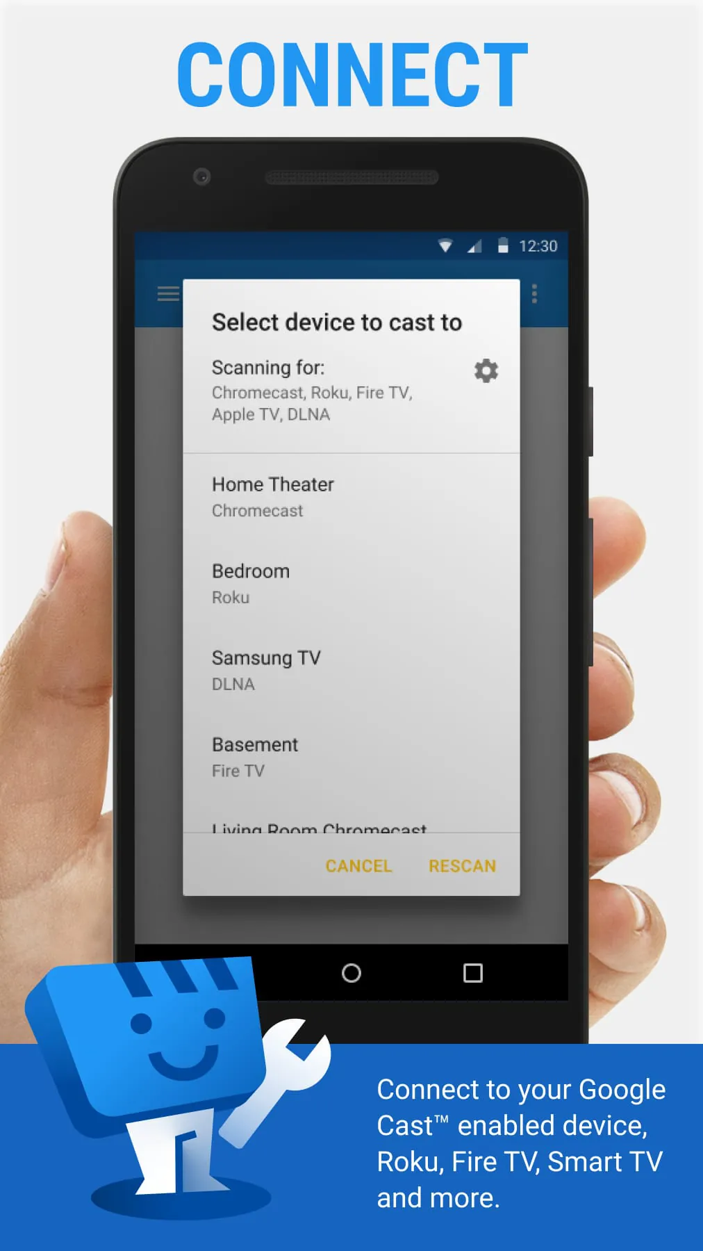 Web Video Cast | Browser to TV