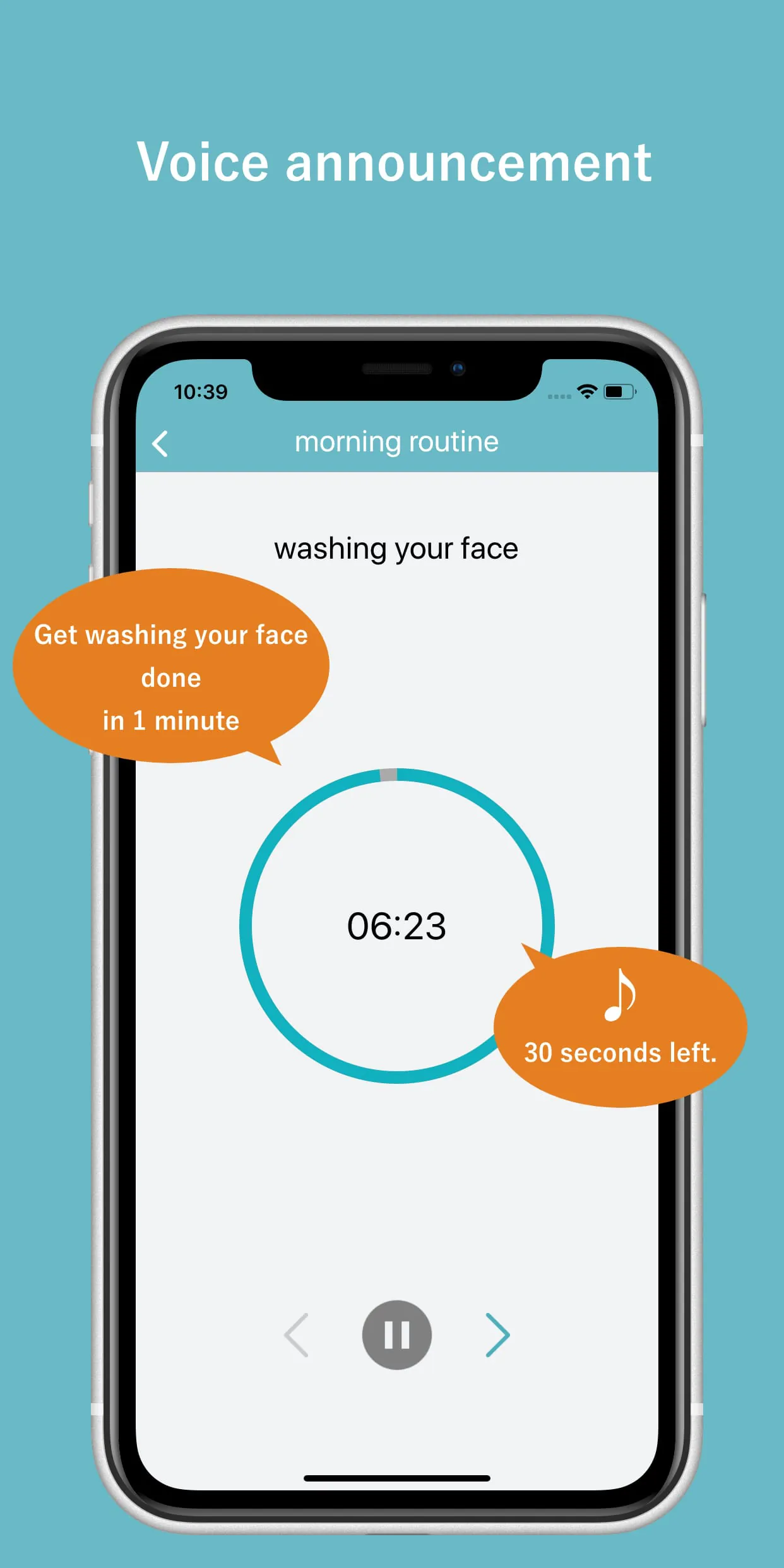 Routine Timer -managing tasks-