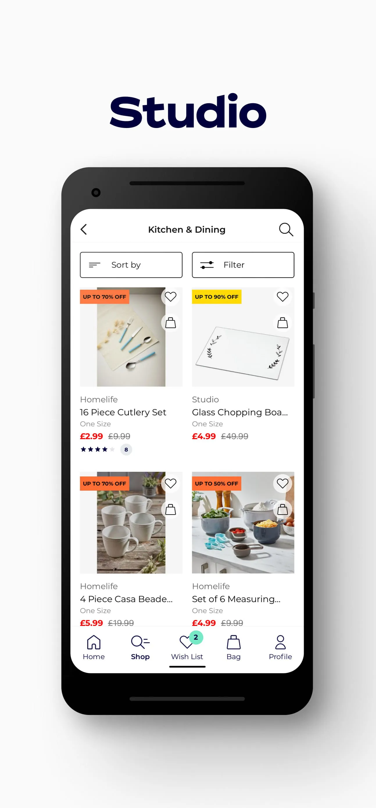Studio: Value Shopping Online